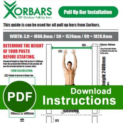 DIY Pull Up Bar Instructions Doanload